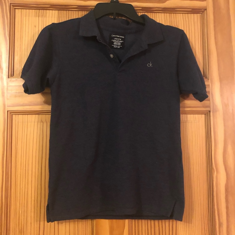 Like new! Boys Calvin Klein Jeans polo shirt